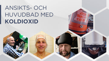 Gör ditt egna ansikts- och huvudbad med koldioxid