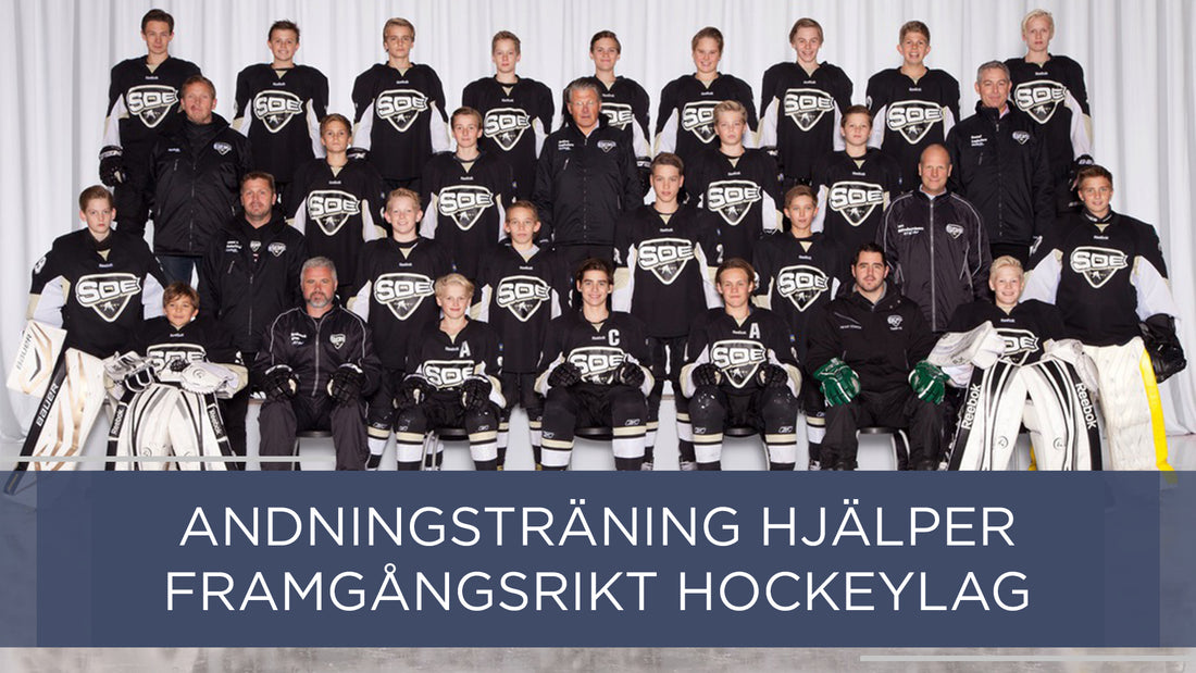 Andningsträning hjälper framgångsrikt hockeylag