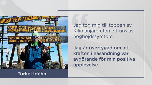 Näsandning tog mig till toppen av kilimanjaro